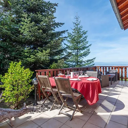 Avec Sauna Entre Leman, Montagnes Et Golf - Le Cocon Du Leman شاليه إفيان ليه با