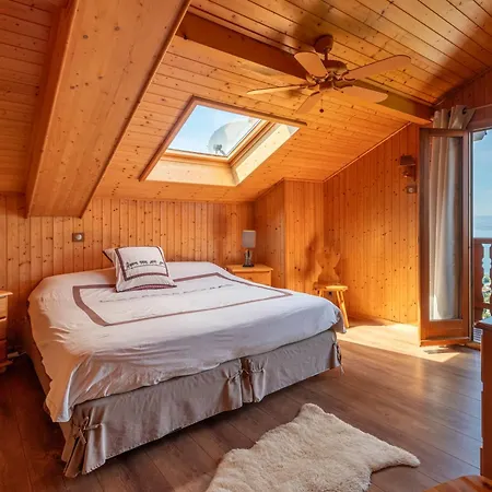 Avec Sauna Entre Leman, Montagnes Et Golf - Le Cocon Du Leman شاليه إفيان ليه با